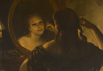Detail of painting