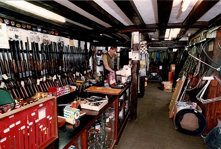 Interior when it was the gun shop