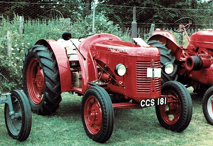 Tractor. Photo Allan T Condie. From M Chapman