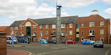 Elizabeth Court Council Housing in Louth