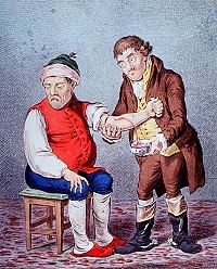 Blood letting
