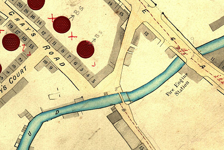 Location of earlier Fire Station