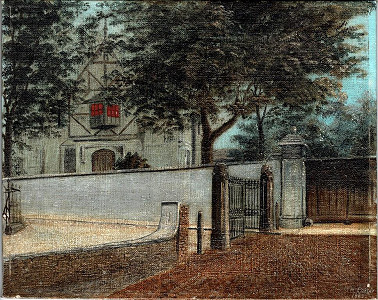 Painting by G H Porter, 1883
