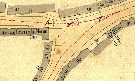 Fish Shambles in 1870s