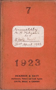 Notebook of estate agents DDM