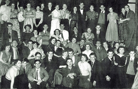Margaret, Maureen and many others at a party