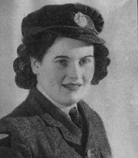 Joan in RAF uniform