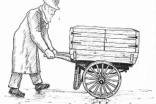 John Boyers, a blind working-class man