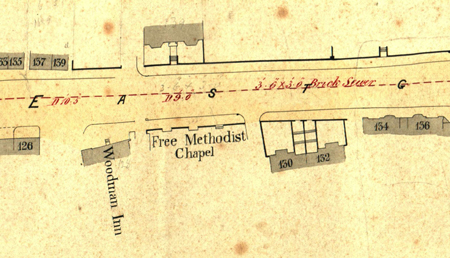 Detail of part of Eastgate