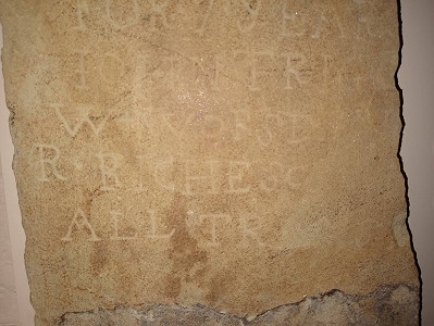 Names on stone