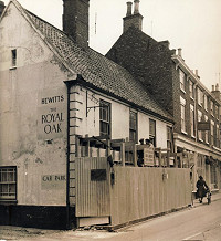 Royal Oak during renovation