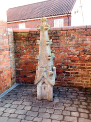Pinnacle in courtyard