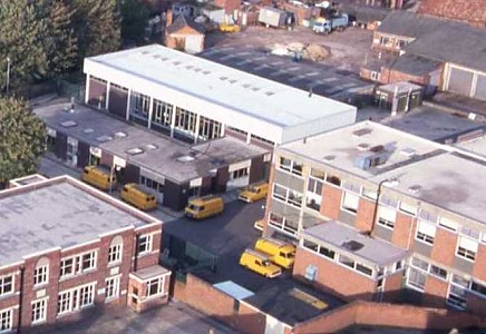 Telephone exchange, 1982. Photo K James