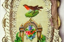 Victorian Christmas Card